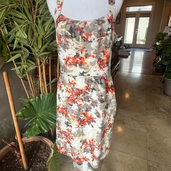 Banana Republic, ladies, sleeveless midi, dress size 10 fully lined - Picture 9 of 11